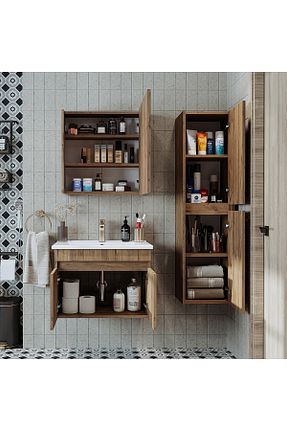ست کمد حمام ROOMART - کد 373257377