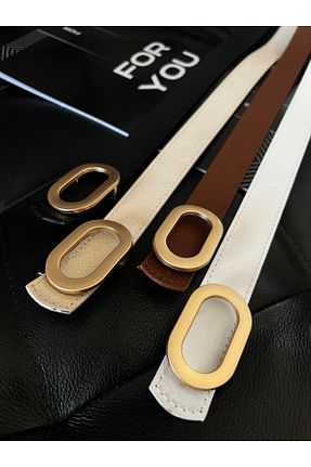 کمربند رنگی زنانه چرم مصنوعی Fiori - کد 856914735