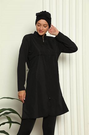 مایو حجاب مشکی زنانه پلی استر Akbeniz - کد 242169671