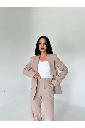 ست بالاتنه و پائین تنه قهوه ای زنانه بافتنی Vuntal BUTİK - کد 768061591