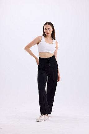 شلوار کرمگن مشکی زنانه Comfort MinaCarin - کد 856913336