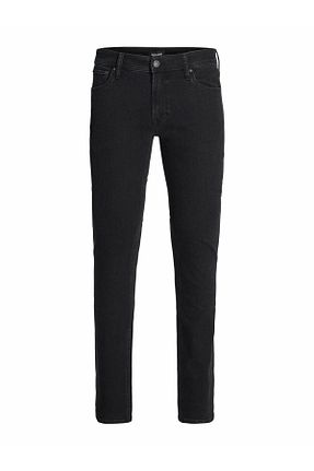 شلوار جین مشکی مردانه پاچه ساده Jack & Jones - کد 760059941