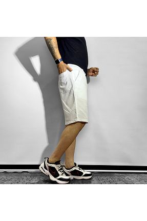 شلوارک و برمودا سفید مردانه Relaxed higo - کد 856932113