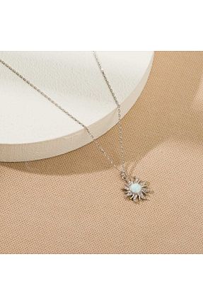 گردنبند جواهر زنانه سنگ طبیعی Markiv store - کد 856962061