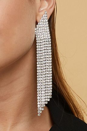 گوشواره جواهر زیرکن Furtek Aksesuar - کد 69943131