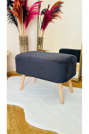 پوف و نیمکت طوسی 35 x 60 Bounteous - کد 831377590