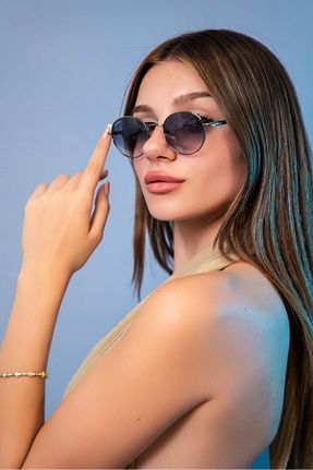 عینک آفتابی زنانه 48 MORLİN BRON - کد 854234449