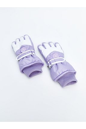 دستکش بنفش بچه گانه پلی استر LC Waikiki - کد 856997734