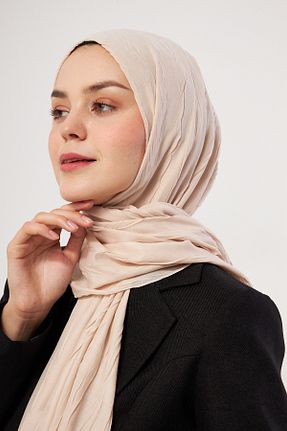 شال بژ زنانه DSCARF - کد 856997786