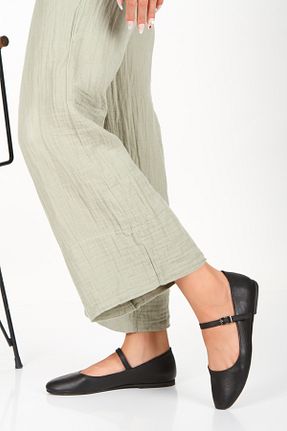 بابت مشکی زنانه چرم خالص PASSAGE SHOES - کد 857014969