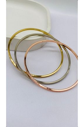 دستبند استیل (فولاد) رنگی زنانه استیل (فولاد) Brillo - کد 856961801
