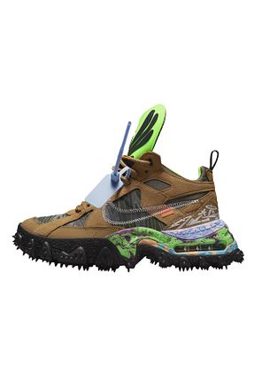 کفش اسنیکر سبز زنانه بند دار Nike - کد 462188440