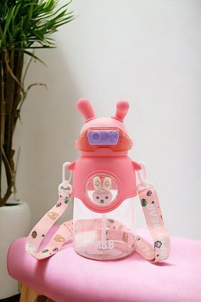 بطری آب و قمقمه صورتی M&B WATER BOTTLE - کد 818539416