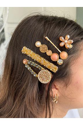 گیره سر قهوه ای زنانه gül sezgin butik - کد 856754706
