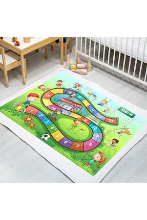 فرش بازی نارنجی خیر Fibril - کد 857095051