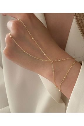 شاهمران جواهر طلائی زنانه روکش طلا derokas - کد 857015270