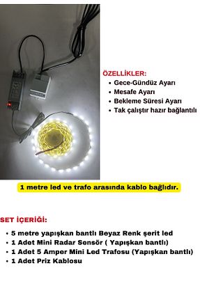 چراغ LED سفید ankarateknik - کد 856977168