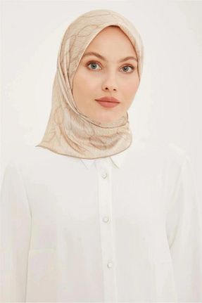 روسری بژ İpek Tivil Armine - کد 857173816