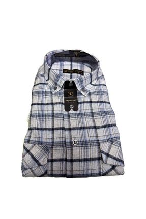 پیراهن سایز بزرگ طوسی مردانه گشاد şahincollection - کد 787022916