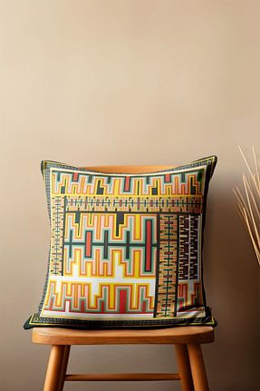 کوسن و روکش کوسن رنگی پلی استر Arancione Co - کد 847464443