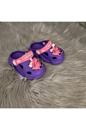 دمپائی بنفش بچه گانه پاشنه تخت Gezer - کد 826001594
