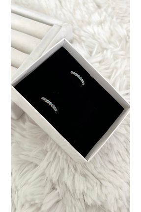 گوشواره استیل (فولاد) طلائی بچه گانه رودیوم ATELİER GİZEM - کد 848503139