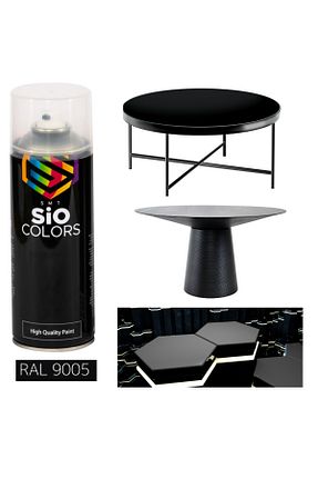 رنگ اسپری مشکی sıocolors - کد 857258842
