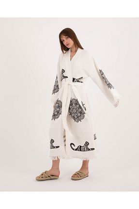 کیمونو و کافتان نباتی زنانه %100 پنبه Befera Design - کد 857204247