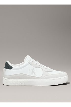 کفش اسنیکر سفید مردانه بند دار Calvin Klein - کد 857300304