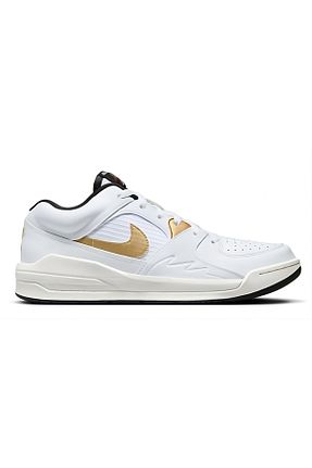 کفش بسکتبال سفید مردانه چرم مصنوعی Nike - کد 856900101