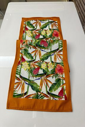 سرویس آمریکائی نارنجی مستطیل AYMİRAHOME - کد 857355602