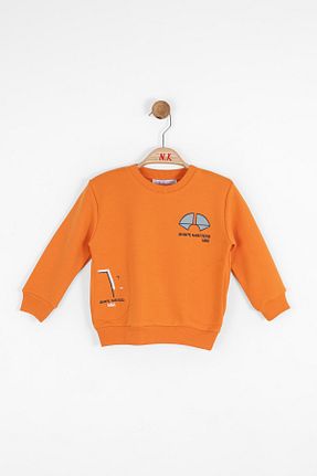 ست بالاتنه و پائین تنه نارنجی بچه گانه بافت Nk Kids - کد 853844647