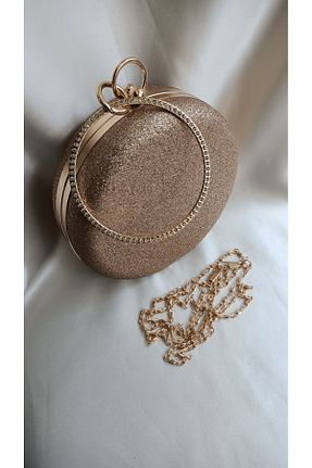 کیف پورتفوی و کلاچ صورتی زنانه پارچه ای Gül Karatekin - کد 844015348