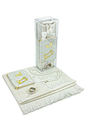 سجاده سفید پنبه ای ihvanonline - کد 699266009