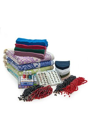 سجاده رنگی پنبه ای ihvanonline - کد 834256368