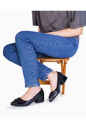 بابت مشکی زنانه چرم مصنوعی Ayalbuzenne - کد 846209494