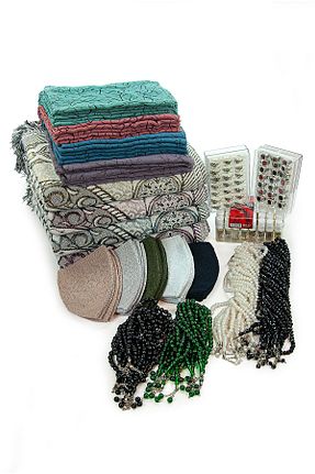 سجاده نارنجی پنبه ای ihvanonline - کد 834201346
