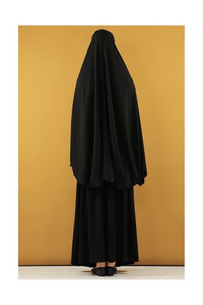 لباس حجاب مشکی زنانه İhvan - کد 7174188