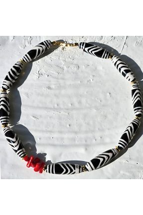 گردنبند جواهر مشکی زنانه سنگ طبیعی L´Atelier des Perles - کد 825020321