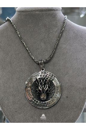 گردنبند نقره مردانه 925 عیار Marvel Gold & Silver - کد 857484344