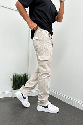 شلوار طوسی مردانه پنبه ای Denim Shorty - کد 816257473