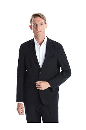 کت بلیزر مشکی مردانه Blazer LC Waikiki - کد 856969312