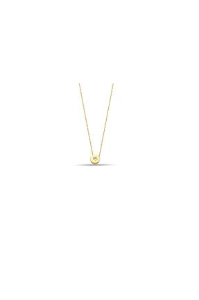 گردنبند طلا زرد زنانه 14 عیار Pirnus Diamond - کد 856969676