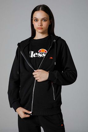 سوئیشرت اسپرت مشکی زنانه رگولار Ellesse - کد 856974800