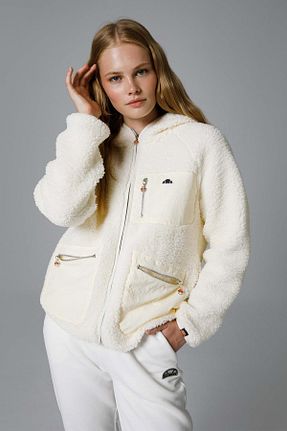 سوئیشرت بژ زنانه ساده Ellesse - کد 855693358
