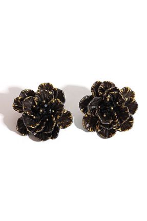 گوشواره جواهر مشکی منجق MODAMAYS - کد 856917764