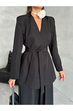 کت مشکی زنانه Relaxed Laluvia - کد 856919579
