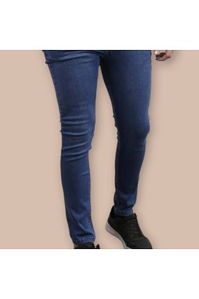 شلوار جین آبی مردانه پاچه تنگ GGMM - کد 854138575