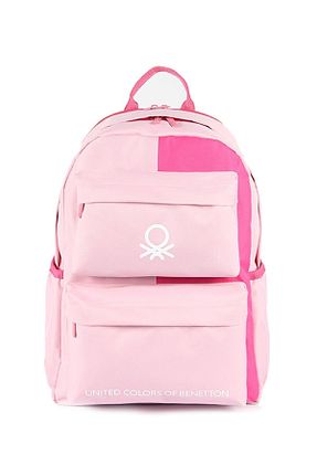 کیف مدرسه رنگی بچه گانه پارچه ای United Colors of Benetton - کد 743048332