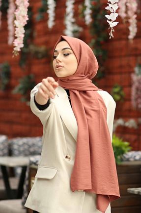 روسری صورتی پنبه ای Organic - کد 195886227